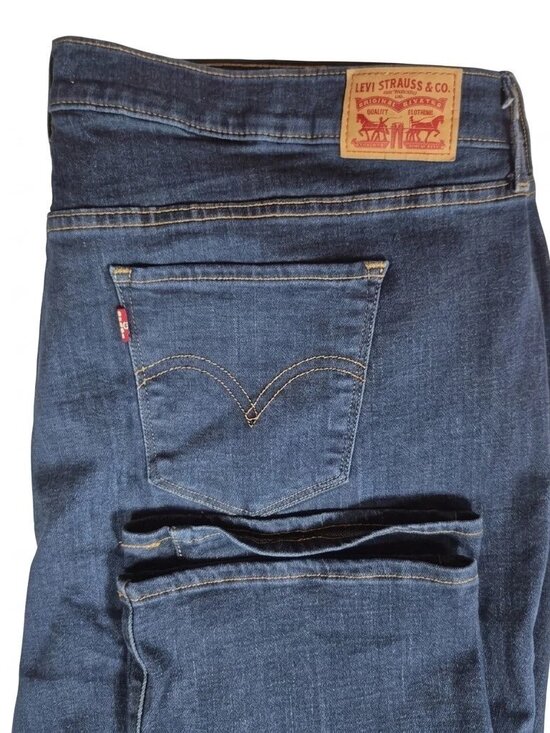 Levi's Denim - Levi's Women's Size 22W Jeans Classic Straight Leg Dark Wash Denim